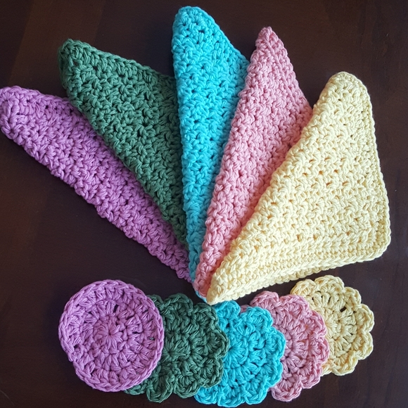 10pc Body & Face wash cloths set 5🌟Ratings - Picture 9 of 9